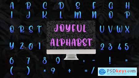 Joyful Alphabet - After Effects 34741509