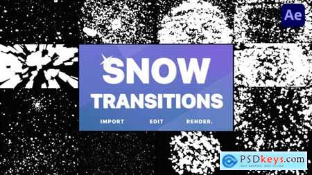 Snow Transitions - After Effects 34738038