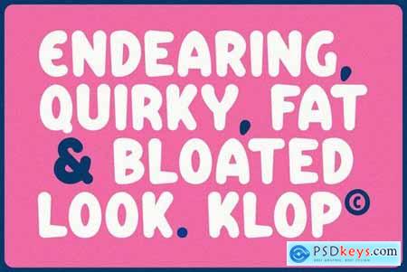 Klop - Friendly Rounded Font
