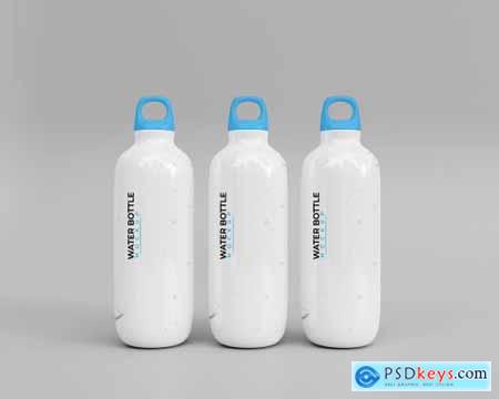Water bottle mockup