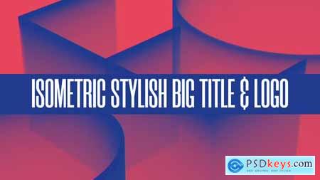 Isometric Stylish Big Title & Logo 29507024
