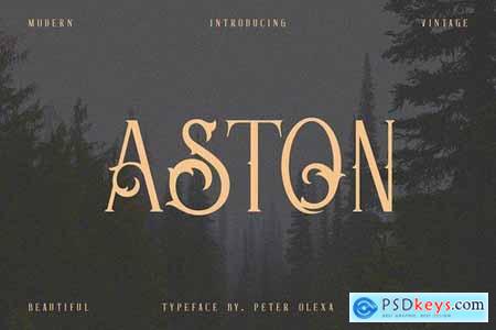 Aston - Vintage Serif Font