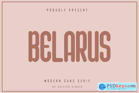 Belarus - Modern Sans Serif