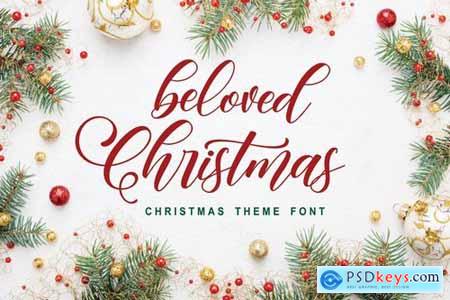Beloved Christmas - Theme Font