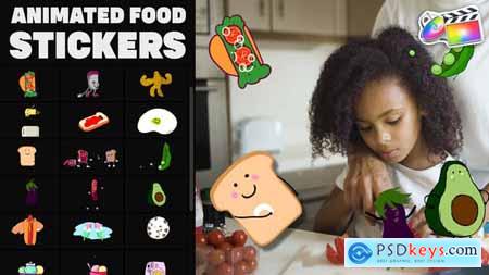 Animated Food Stickers for FCPX 34706708