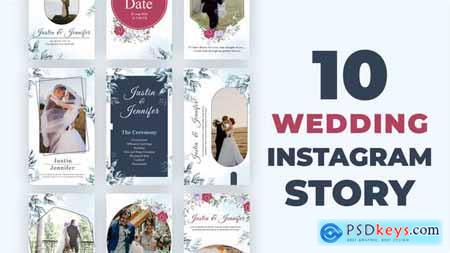 Wedding Instagram Story Pack Wedding Invitation 34816124