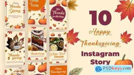 Thanksgiving Greeting Instagram Stories 34816027