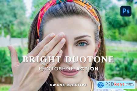 Bright Duotone Photoshop Action