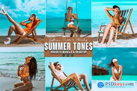 Summer Tones Photoshop Action & Lightrom Presets