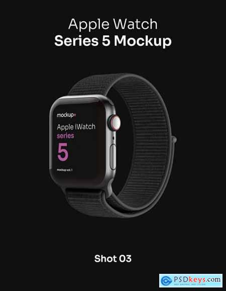 Apple Watch Series 5 Mockup