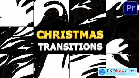 Christmas Winter Transitions Premiere Pro MOGRT 34838208