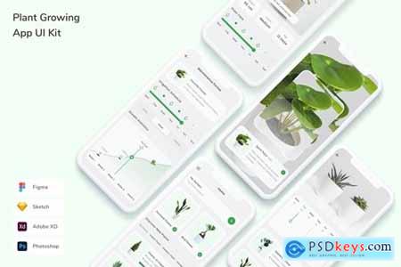 Plant Growing App UI Kit