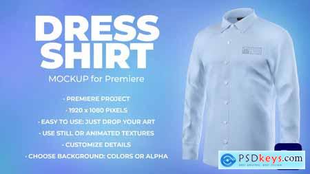 Dress Shirt Mockup Template Animated Mockup PREMIERE 34925343