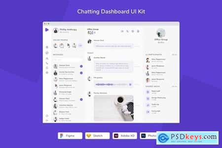 Chatting Dashboard UI Kit
