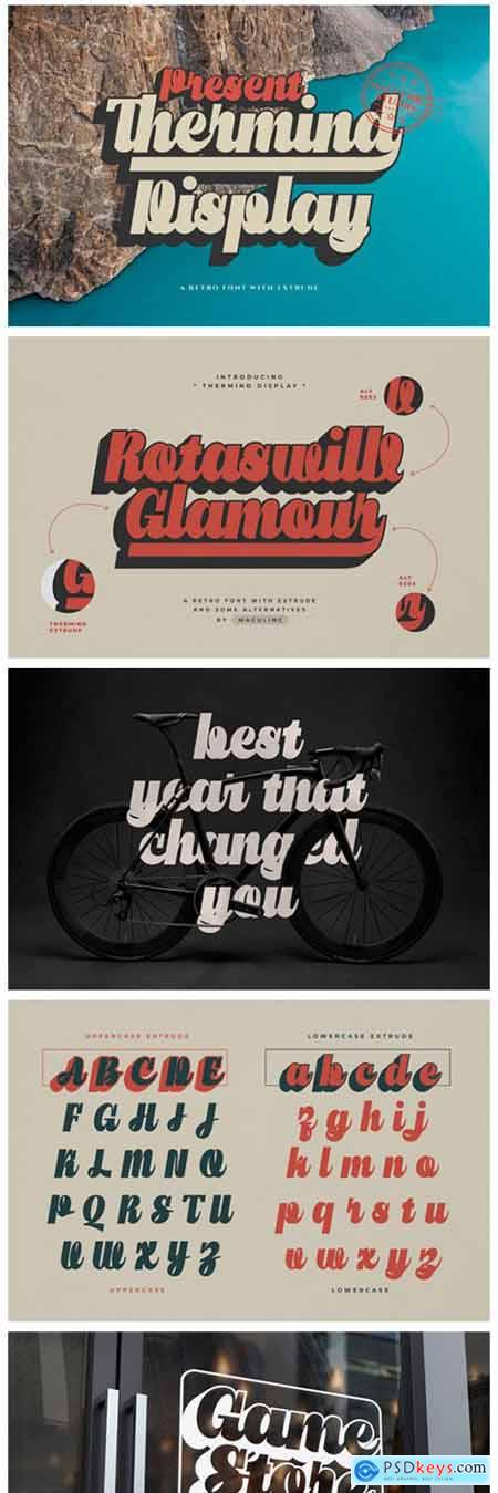 Thermind Display Font