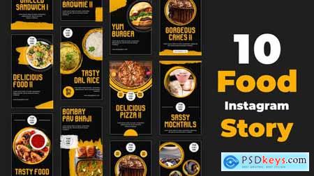 Food Promo Stories - Food Instagram Story Pack 34916616
