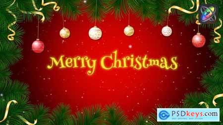Christmas Greetings Apple Motion 34890163