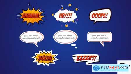 Comic Bubbles Essential Graphics 34762409