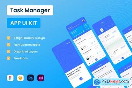 Task Manager App UI KIT