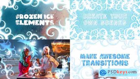 Frozen Ice Elements for DaVinci Resolve 34884205