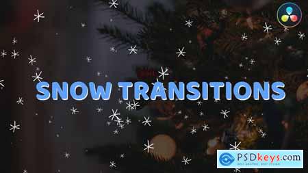 Snow Transitions And Backgrounds DaVinci Resolve 34873138