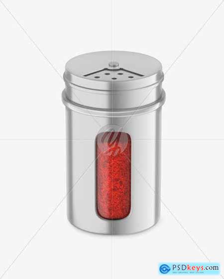 Metallic Spice Jar w- Paprika Mockup 89353