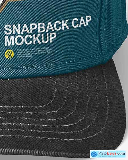 Snapback Cap Mockup 89388