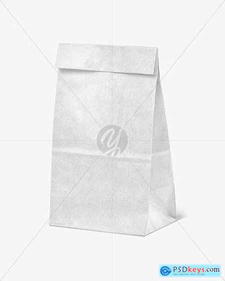 Kraft Paper Shopping Bag Mockup 89378