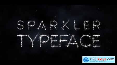 Sparkler Typeface 34933538