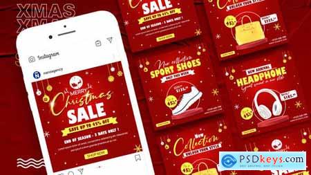 Merry Christmas Sale Banner Template 34932936