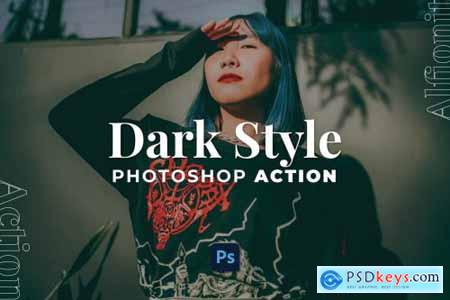 Dark Style Photoshop Action