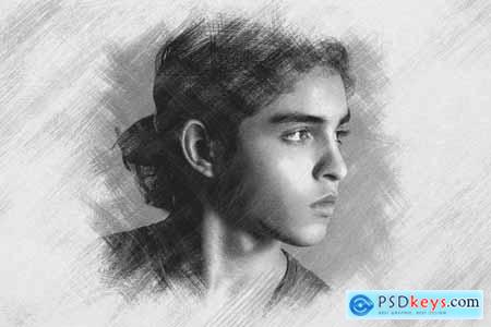 Pencil Drawing Photo Effect 6606274