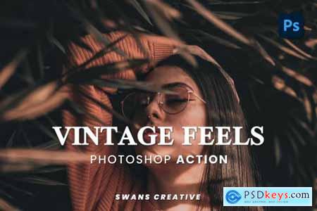 Vintage Feels Photoshop Action