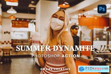 Summer Dynamite Photoshop Action
