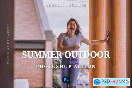 Summer Outdoor - Photoshop Action