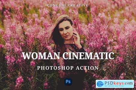 Woman Cinematic - Photoshop Action