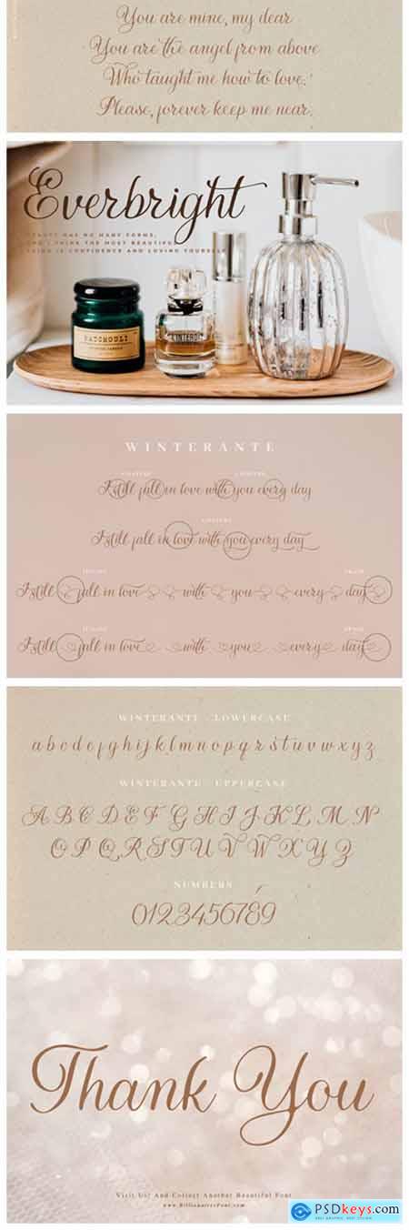 Winterante Font