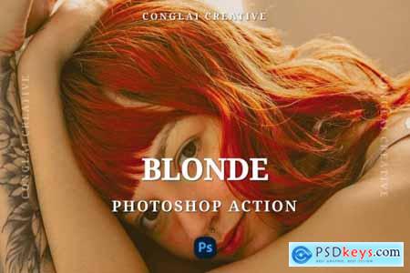 Blonde - Photoshop Action