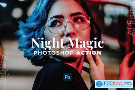 Night Magic Photoshop Action