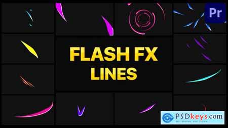 Flash FX Lines Premiere Pro MOGRT 34937752