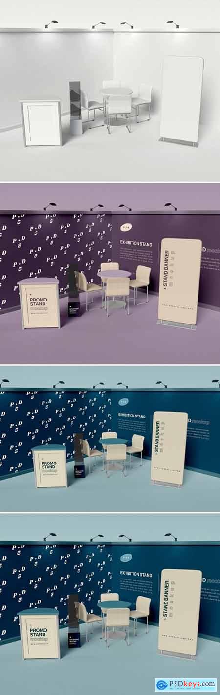 Exhibition Stand Mockup704