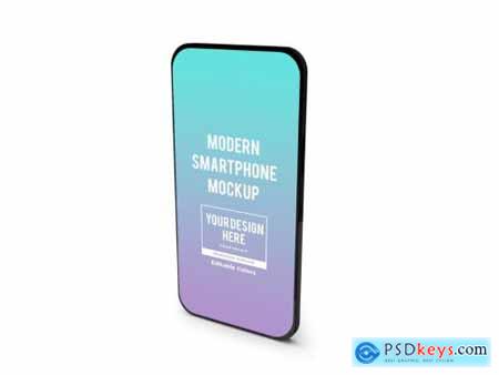 Modern Smartphone Mockup Template Set