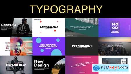 Typography Slides FCPX 35033659