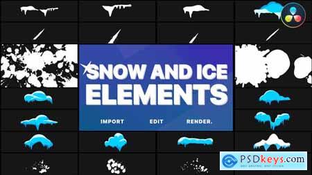 Snow And Ice Elements DaVinci Resolve 34975879
