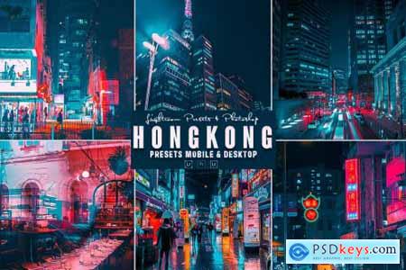 Hongkong Photoshop Action & Lightrom Presets