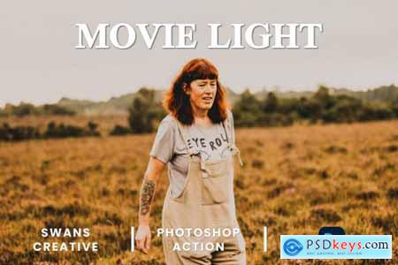 Movie Light Photoshop Action