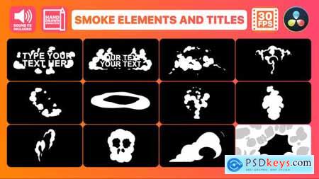 Smoke Elements And Titles DaVinci Resolve 34859893