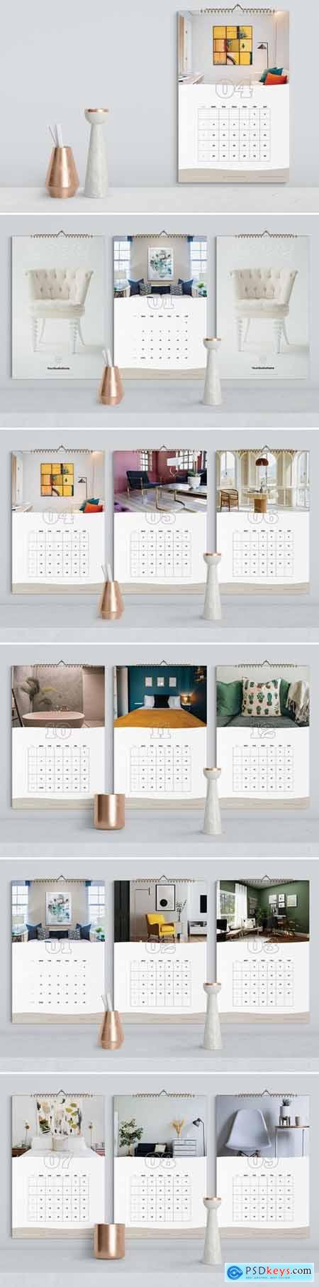 Interior Design Wall Calendar 2022