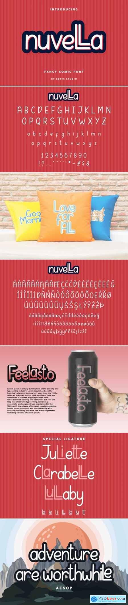 Nuvella Font