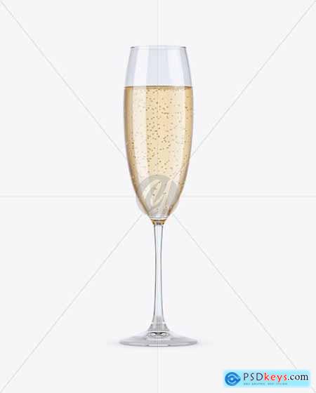 Champagne Glass Mockup 27077